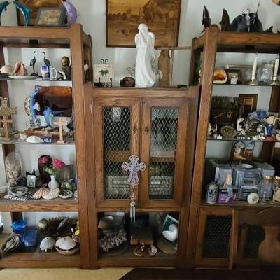 #9052 • Shells, Dolphin Figurines, Crucifix, Figurines, Jewelry Boxes, and More!