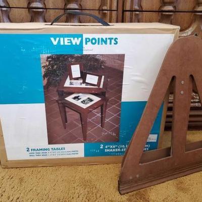 #8636 â€¢ 2 Framing Tables Brand New In Box, and More!

