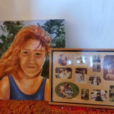 #13022 â€¢ 1 Piece Of Artwork, 1 Picture Frame
