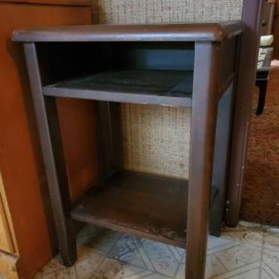 #13080 • Wooden End Table