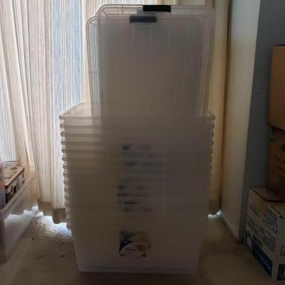 #2914 • 15 Totes wit Lids