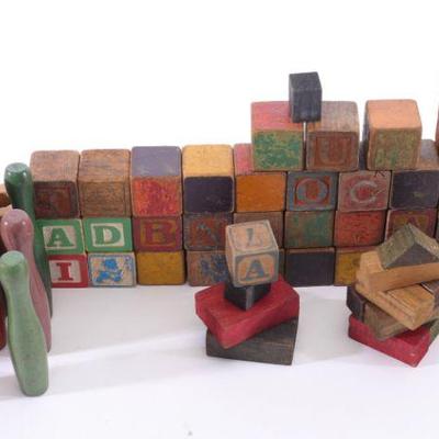 Vintage blocks