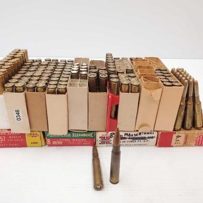 #1470 â€¢ 172 Rounds of 8mm Ammo
