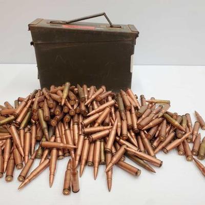 #1515 â€¢ Over 100 Rounds of 308 Military Ammo
