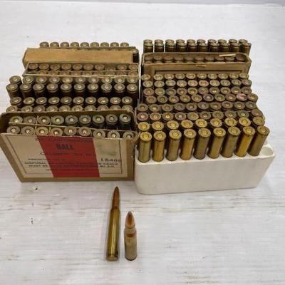 #1425 â€¢ Approx (232) Rounds of 30-06 Springfield Ammo
