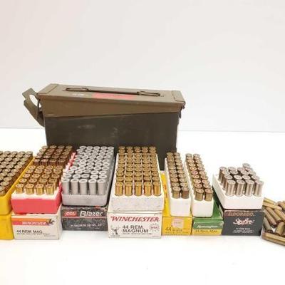 #1495 â€¢ Aprox 270 Rounds of 44 Magnum Ammo
