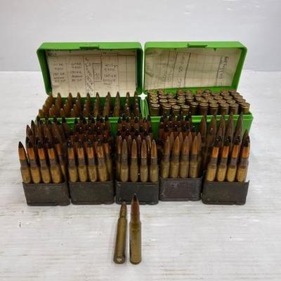 #1430 â€¢ Approx (231) Rounds of 30-06 Ammo
