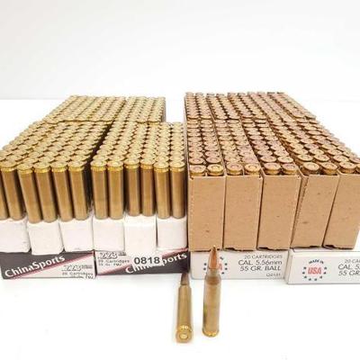 #1520 â€¢ 220 Rounds of .223 Rem and 200 Rounds of 5.56mm
