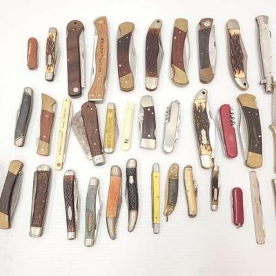 #2042 â€¢ 36 Pocket Knives
