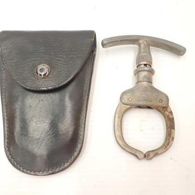 #2236 â€¢ Iron Claw Come Along Handcuff with Case
