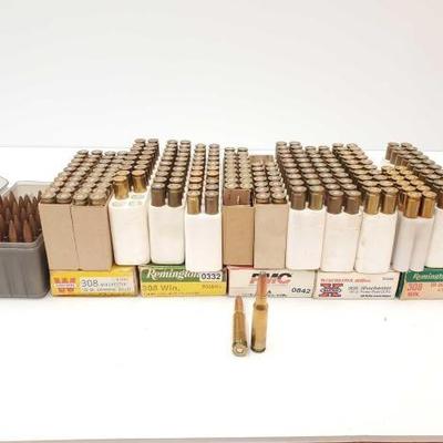 #1455 â€¢ 224 Rounds of 308 Win Ammo
