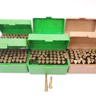 #1465 â€¢ 299 Rounds of 25-35 Win Ammo
