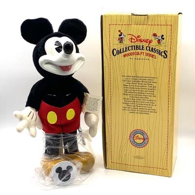 Woodsculpt Series by Applause, Mickey and Minnie ht. 17â€
