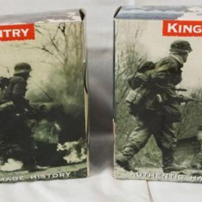 1256	KING & COUNTRY WWII METAL SOLDIERS BBG025, BBA036

