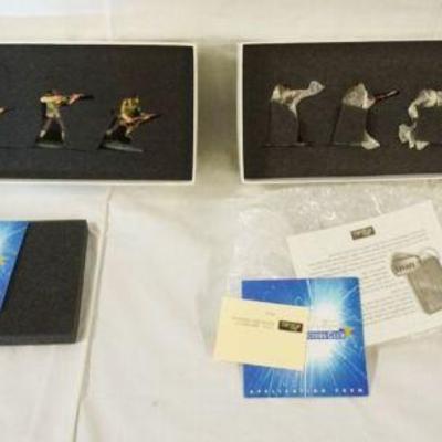 1192	BRITAINS WWII METAL SOLDIERS LOT OF 2 BOX SETS
