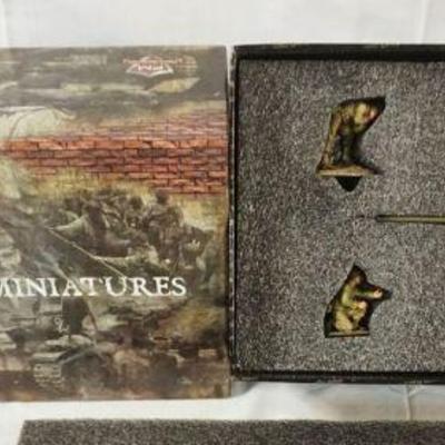 1284	FIGARTI MINIATURES WWII METAL SOLDIERS M1 57MM A7 GUN RMA-009
