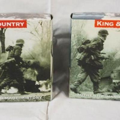 1246	KING & COUNTRY WWII METAL SOLDIERS 2 BOXED SETS BBA013, BBA020
