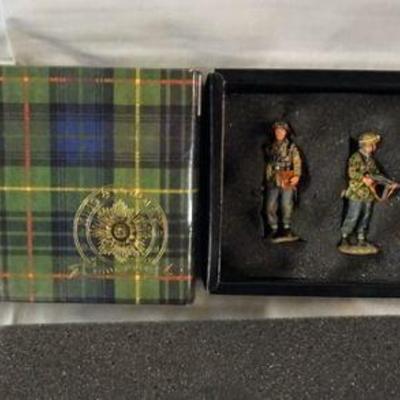 1159	KING & COUNTRY WWII METAL TOY SOLDIERS BOXED WS58
