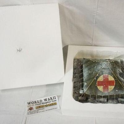 1291	FIGARTI MINIATURES WWII MODEL FIELD HOSPITAL TENT DIO-05
