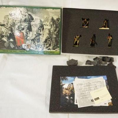1194	BRITAINS WWII METAL SOLDIERS LOT OF ONE BOX
