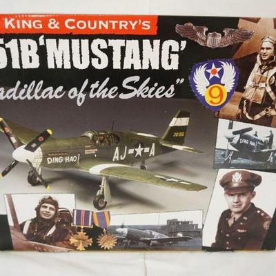 1324	KING & COUNTRY WWII P 51B MUSTANG AF011
