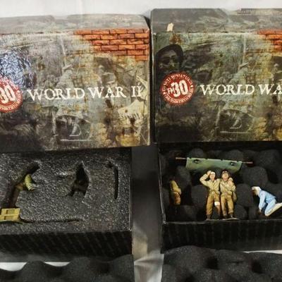 1264	FIGARTI MINIATURES WWII METAL SOLDIERS 2 BOXED SETS RMA006, ETA-018
