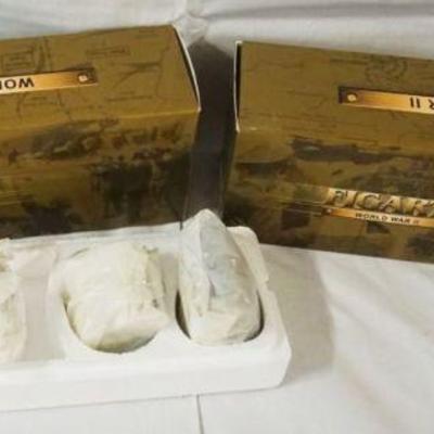 1262	FIGARTI MINIATURES WWII METAL SOLDIERS 2 BOXED SETS B4002PB, G2010PB
