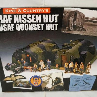 1323	KING & COUNTRY WWII RAF NISSEB QUONSET HUT RAF014

