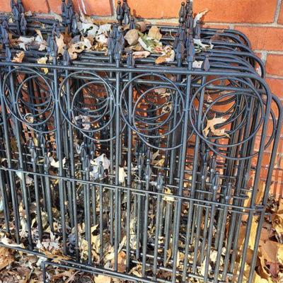 Heavy metal decorative fencing