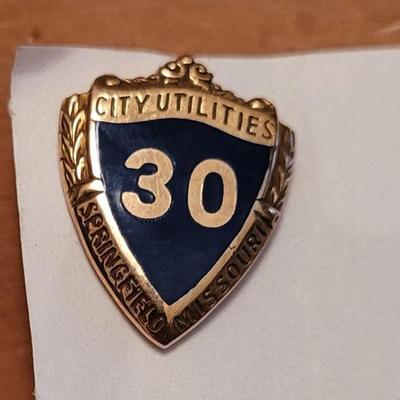 Springfield City Utilities 30 yr pin