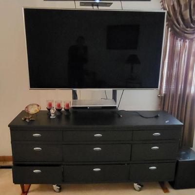 Dresser as TV stand