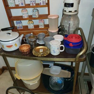 Serving cart