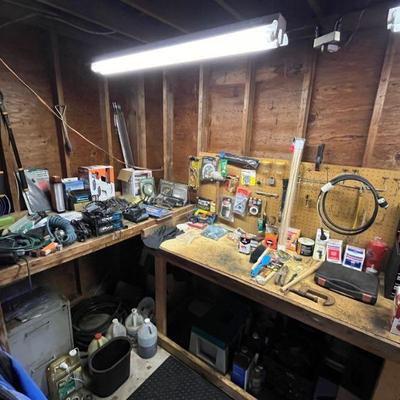 Garage workshop