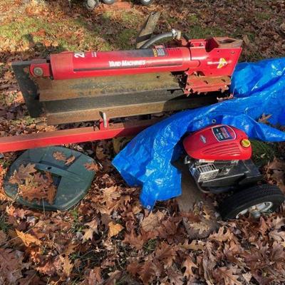 Log Splitter used one season