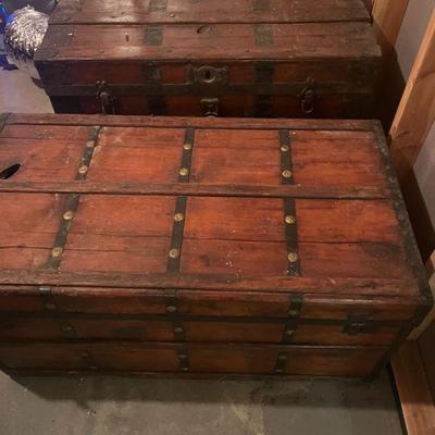 ANTIQUE TRUNKS