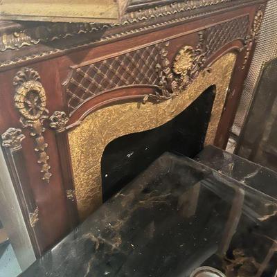 FAUX FIREPLACE