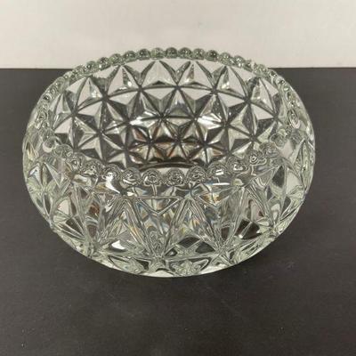 Mt vernon glass lily bowl