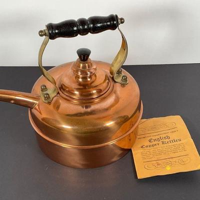 english copper teapo