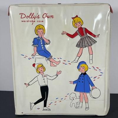 Vintage Dollys Wardrobe Case
