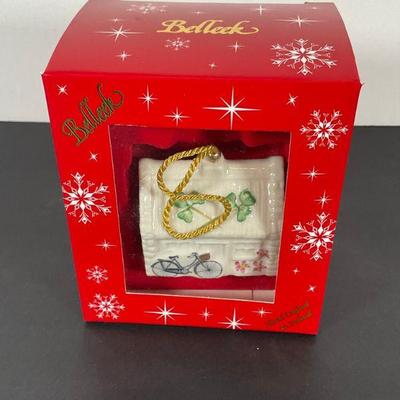 Belleek Porcelain Neil Cottage Bell/Ornament