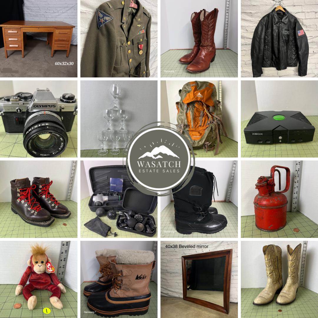 Wasatch Estate Sales’ ONLINE Auction Ends Wednesday (12/6) at 6pm