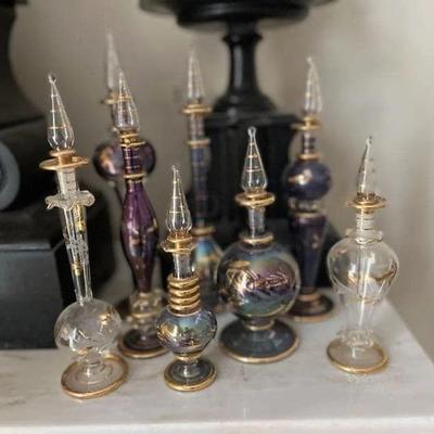 Egyptian perfume bottles