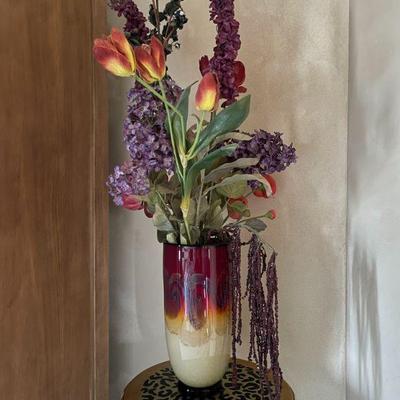 Michael Nourot Art Glass Vase 
