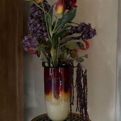 Michael Nourot Art Glass Vase 