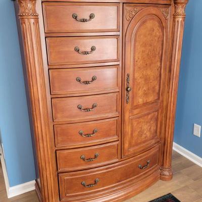 Michael Amini Tall Dresser/ Chest