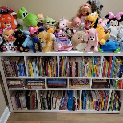 Childrens Books and Plush Animals