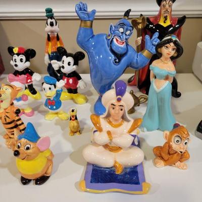 Porcelain Walt Disney Figurines