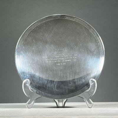 VINTAGE TIFFANY & CO. YACHTING TROPHY | Awarded to "AQUENE" for three races, Hadley Harbor - Nantucket / Edgartown -...