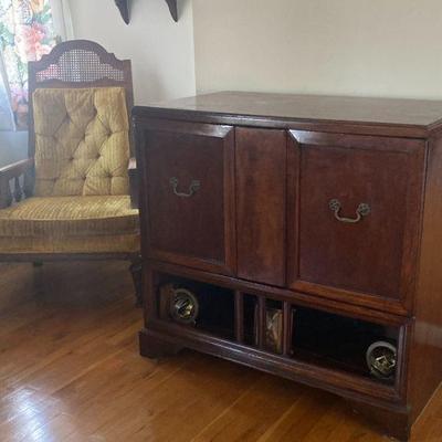 Vintage TV console