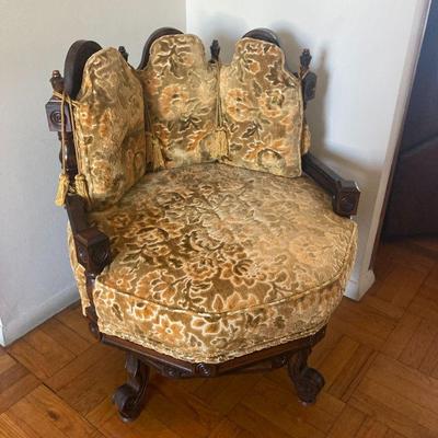 Vintage Gothic Revival Chair